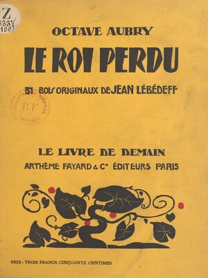 cover image of Le roi perdu